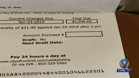 city of rock hill electric bill credit.